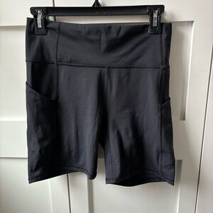 Fabletics Pureluxe High Waist Athletic Shorts With Pockets